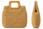 Bolso Grande Bambu y Mar